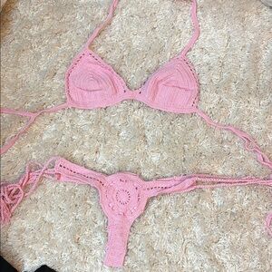 Andi Bagus Crochet Bikini Set